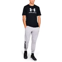 Pánske tričko Under Armour  SPORTSTYLE LOGO SS Black