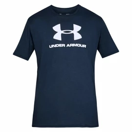 Pánske tričko Under Armour SPORTSTYLE LOGO SS Midnight Navy