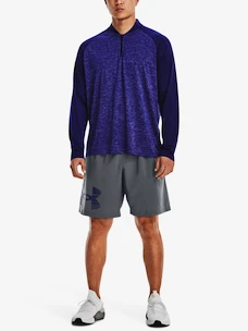 Pánske tričko Under Armour  Tech 2.0 Novelty 1/4 Zip-BLU