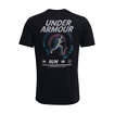 Pánske tričko Under Armour  UA Run Anywhere SS-BLK