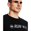 Pánske tričko Under Armour  UA Run Anywhere SS-BLK