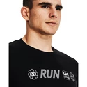 Pánske tričko Under Armour  UA Run Anywhere SS-BLK