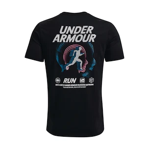 Pánske tričko Under Armour  UA Run Anywhere SS-BLK M