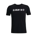 Pánske tričko Under Armour  UA Run Anywhere SS-BLK M