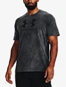 Pánske tričko Under Armour  WASH TONAL SPORTSTYLE SS-BLK S