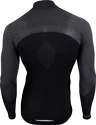 Pánske tričko UYN Running Alpha OW Shirt LS Zip Up black-grey
