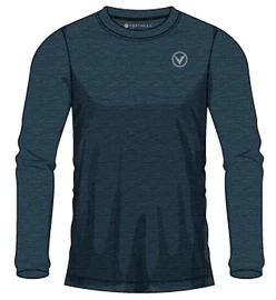 Pánske tričko Virtus Joker Melange LS Tee Blue