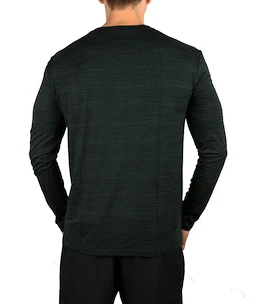 Pánske tričko Virtus  Joker Melange LS Tee Dark Green
