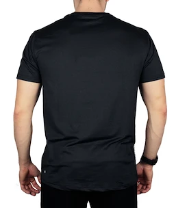 Pánske tričko Virtus  Opal Melange SS Logo Tee Black S