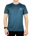 Pánske tričko Virtus Opal Melange SS Logo Tee modré