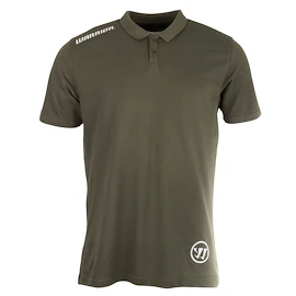 Pánske tričko Warrior Street Cotton Polo Olive