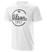 Pánske tričko Wilson Lineage Tech White/Black - XXL