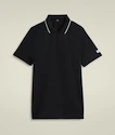 Pánske tričko Wilson  M Team Seamless Polo 2.0 Black