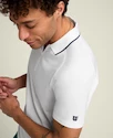 Pánske tričko Wilson  M Team Seamless Polo 2.0 Bright White