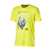 Pánske tričko Wilson  NYC Aerial Tech Tee Yellow