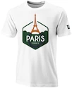 Pánske tričko Wilson Paris Tech White