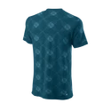 Pánske tričko Wilson  Power Seamless Henley III Blue Coral