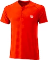 Pánske tričko Wilson Power Seamless Henley Orange