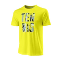 Pánske tričko Wilson  Stacked Tennis Tech Tee Sulphur Spring