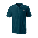 Pánske tričko Wilson  Stripe Polo Blue Coral