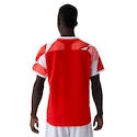 Pánske tričko Yonex  Men's Crew Neck Shirt 10635 Tango Red