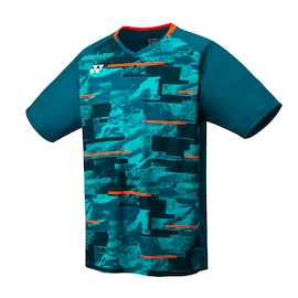 Pánske tričko Yonex Mens Crew Neck Shirt YM0034 Blue/Green