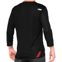 Pánsky cyklistický dres 100% Airmatic 3/4 Sleeve Jersey Black/Red