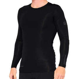 Pánsky cyklistický dres 100% R-Core Concept Long Sleeve Jersey Black