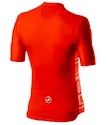 Pánsky cyklistický dres Castelli  Entrata V Jersey Fiery Red