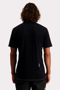 Pánsky cyklistický dres Mons Royale  Redwood Enduro VT Black/Grey Marl