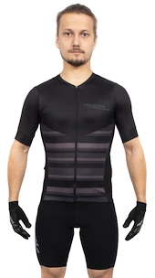 Pánsky cyklistický dres Rock Machine  MTB/XC black/grey