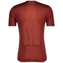 Pánsky cyklistický dres Scott  Endurance 10 S/Sl Rust Red/Midnight Blue