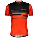 Pánsky cyklistický dres Scott  RC Team 20 S/Sl Fiery Red/Dark Grey