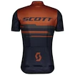 Pánsky cyklistický dres Scott  RC Team 20 S/Sl Rust Red/Midnight Blue