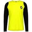 Pánsky cyklistický dres Scott  Trail Progressive L/Sl Sulphur Yellow/Black