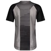 Pánsky cyklistický dres Scott  Trail Vertic Zip S/Sl Black/Slate Grey
