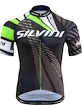 Pánsky cyklistický dres Silvini Team Black/Green