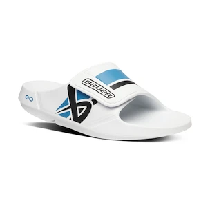 Papuče Bauer  Oofos Sport Flex Slide White/Blue