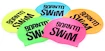 Plavecká čapica Born To Swim Reflexná