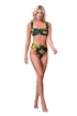Plavky Nebbia  High-waist sporty bikini - spodní díl 555 jungle green