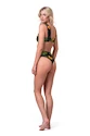 Plavky Nebbia  High-waist sporty bikini - spodní díl 555 jungle green