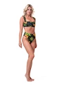 Plavky Nebbia  High-waist sporty bikini - spodní díl 555 jungle green