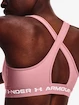 Podprsenka Under Armour UA Crossback Mid Bra-PNK