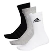 Ponožky adidas  Cush Crew Grey/White/Black 3 Pack