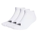 Ponožky adidas  Cushioned Low-Cut Socks 3 Pairs White