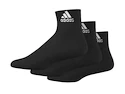 Ponožky adidas Performance Ankle T Black 3 páry