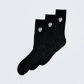 Ponožky BIDI BADU Don Carlito Crew Move Socks 3 Pack Black