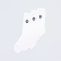 Ponožky BIDI BADU  Don Carlito Crew Move Socks 3 Pack White