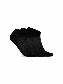 Ponožky Craft Dry Footies 3-Pack Black