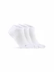 Ponožky Craft  Dry Footies 3-Pack White